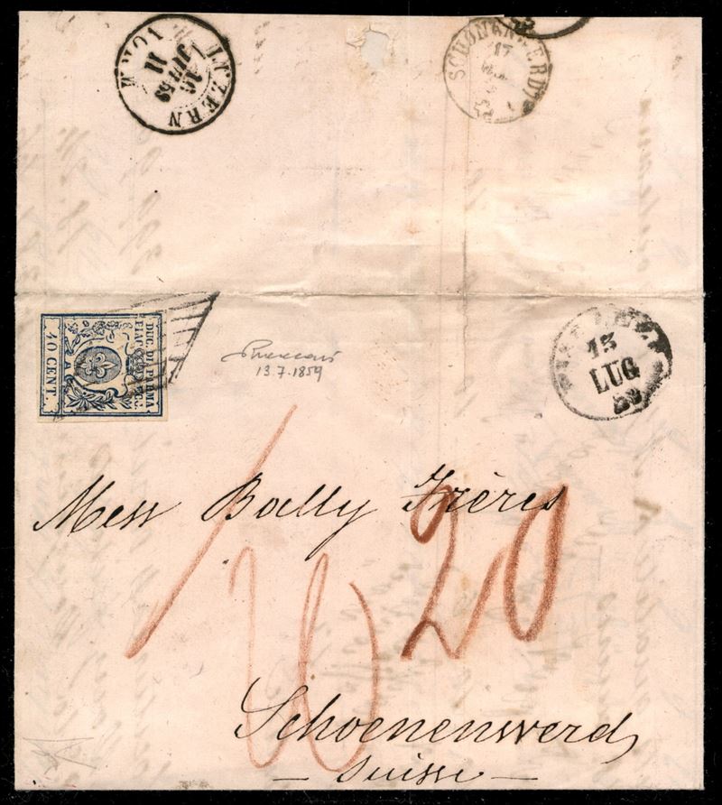 ITALIA / Antichi Stati Italiani / Parma / Posta ordinaria