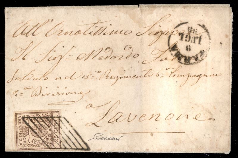 ITALIA / Antichi Stati Italiani / Parma / Posta ordinaria