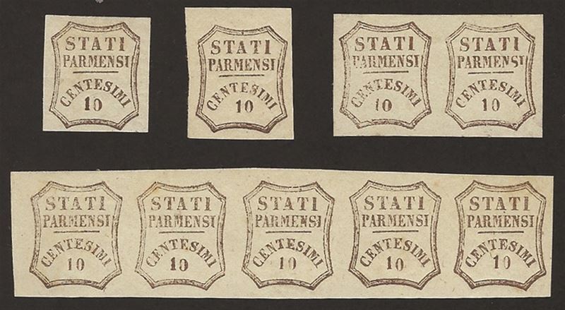 ITALIA / Antichi Stati Italiani / Parma / Governo Provvisorio / Posta ordinaria