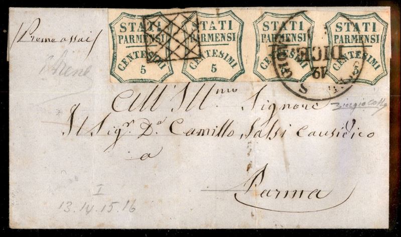 ITALIA / Antichi Stati Italiani / Parma / Posta ordinaria