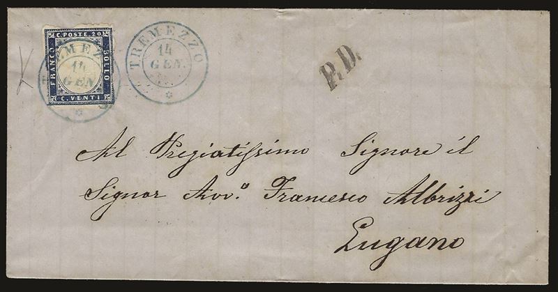 Italia / Regno / Vittorio Emanuele II / Posta Ordinaria