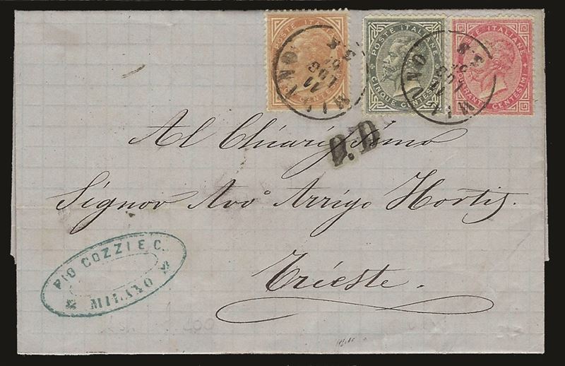 Italia / Regno / Vittorio Emanuele II / Posta Ordinaria