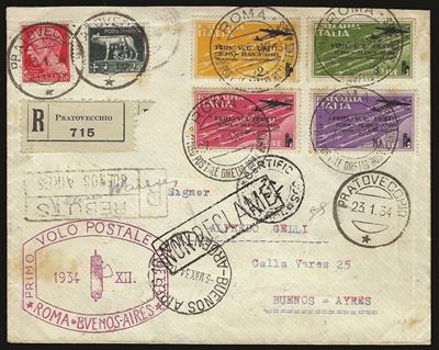 Italia / Regno / Vittorio Emanuele III / Aerogrammi