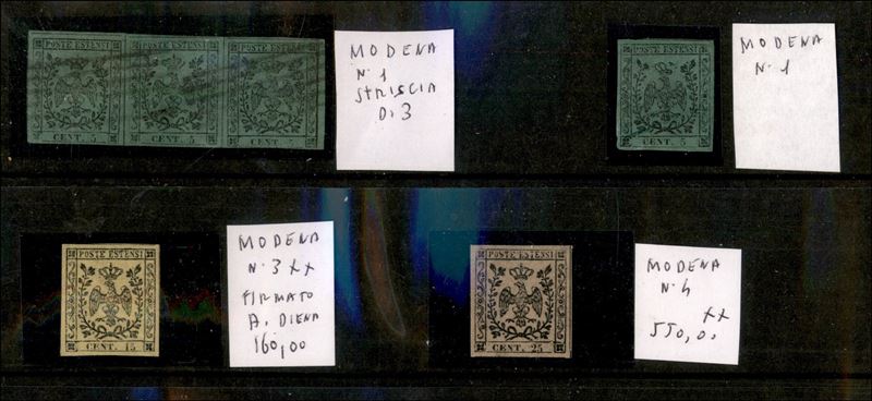 ITALIA / Antichi Stati Italiani / Modena / Posta ordinaria