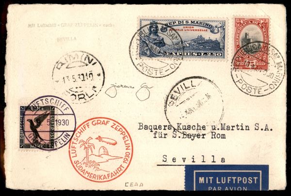 SAN MARINO / Aerogrammi
