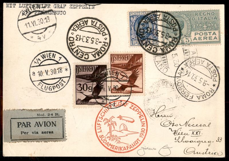 ITALIA / Regno / Vittorio Emanuele III / Aerogrammi