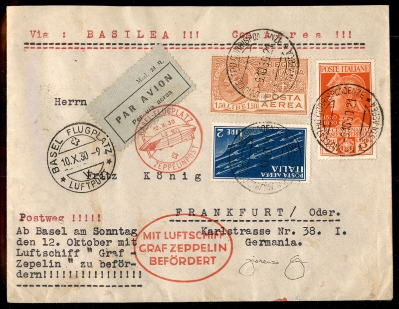 ITALIA / Regno / Vittorio Emanuele III / Aerogrammi
