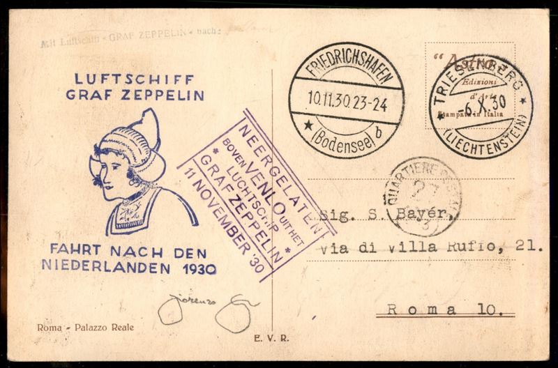 LIECHTENSTEIN / Aerogrammi