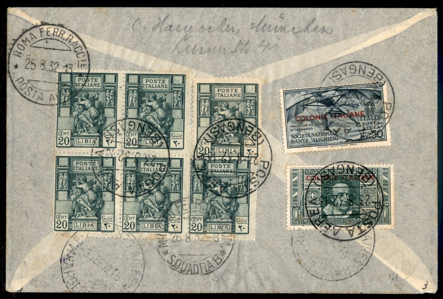 ITALIA / Colonie / Cirenaica / Aerogrammi