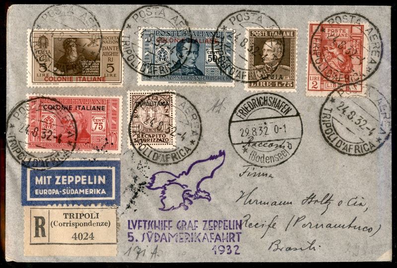 ITALIA / Colonie / Libia / Aerogrammi