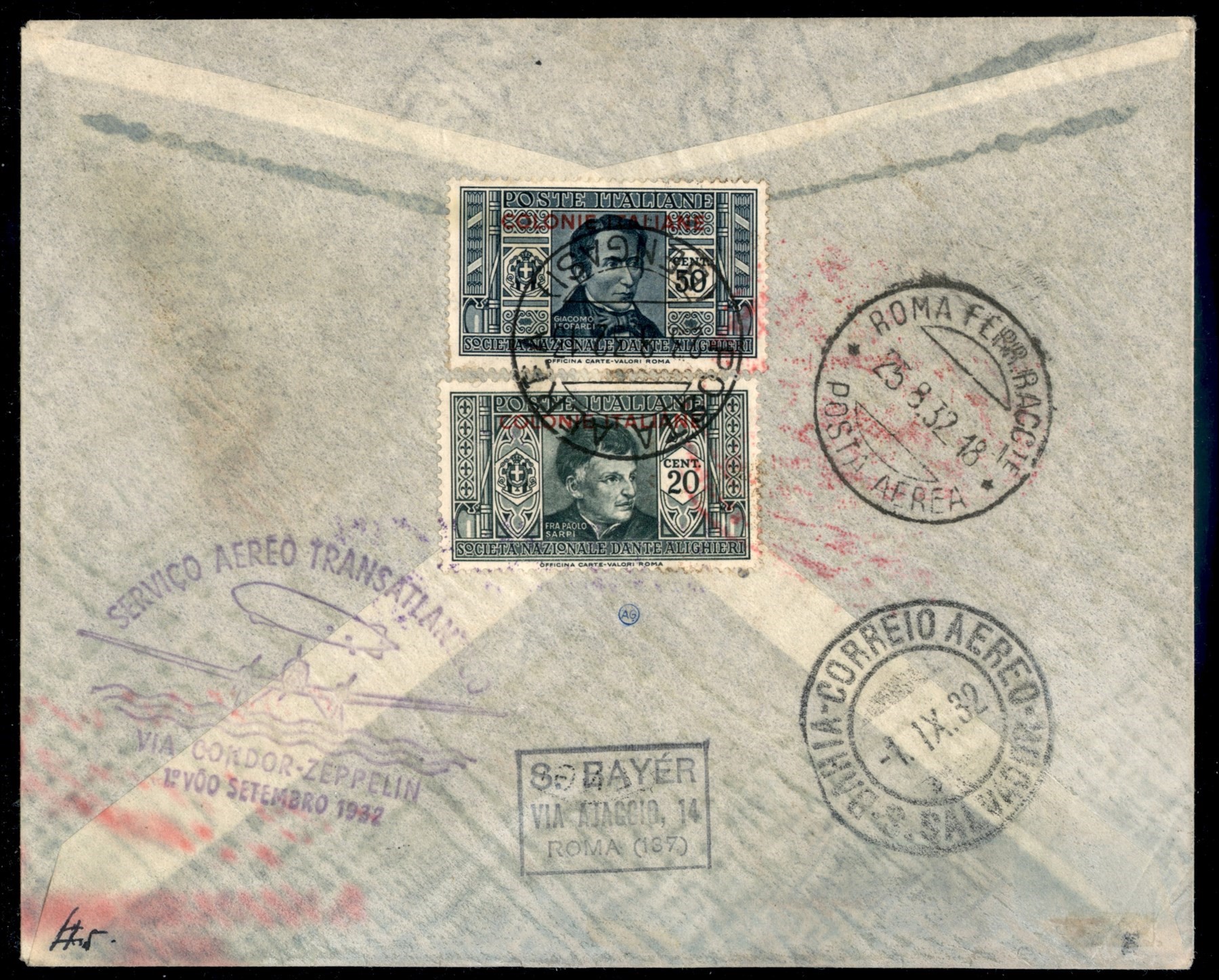 ITALIA / Colonie / Cirenaica / Aerogrammi
