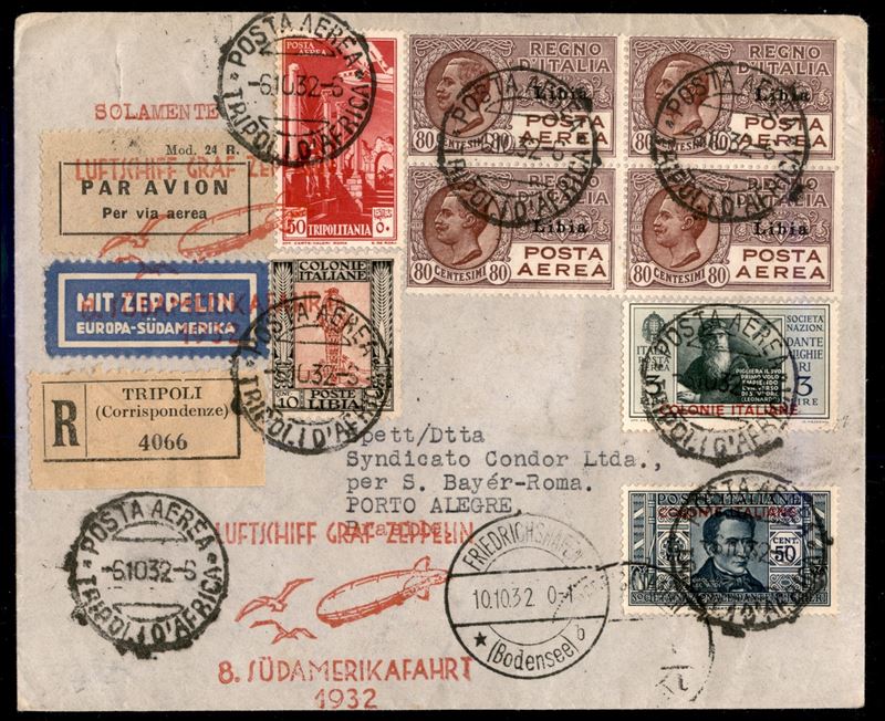 ITALIA / Colonie / Libia / Aerogrammi