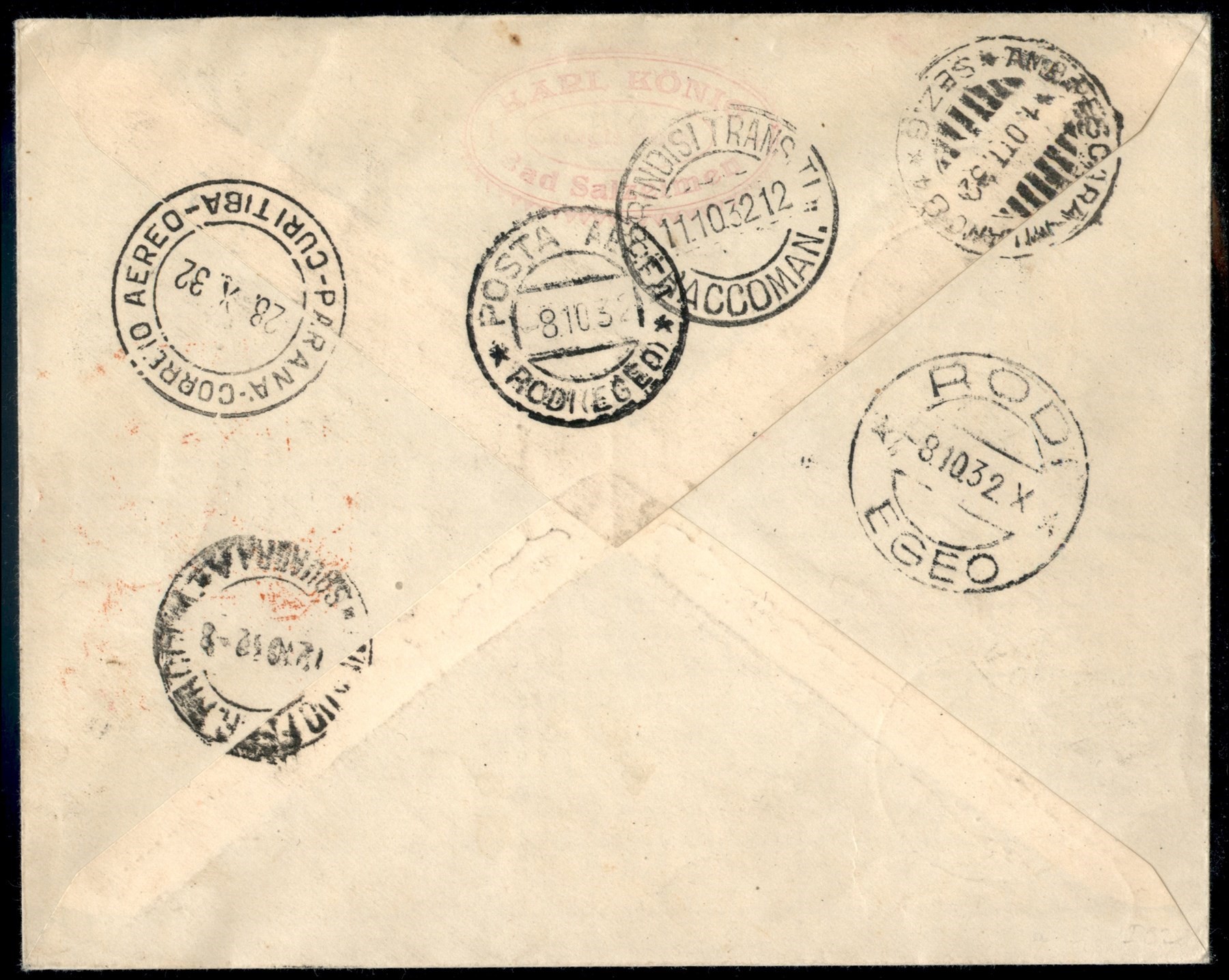 ITALIA / Colonie / Egeo / Aerogrammi