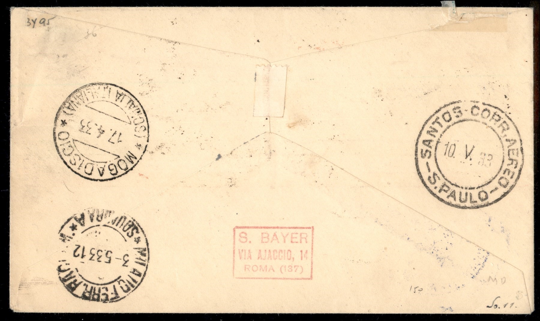 ITALIA / Colonie / Somalia / Aerogrammi