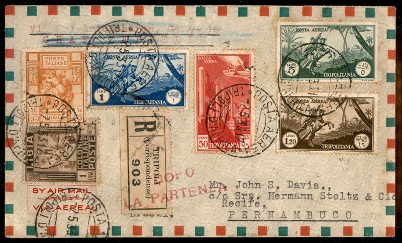 ITALIA / Colonie / Libia / Aerogrammi