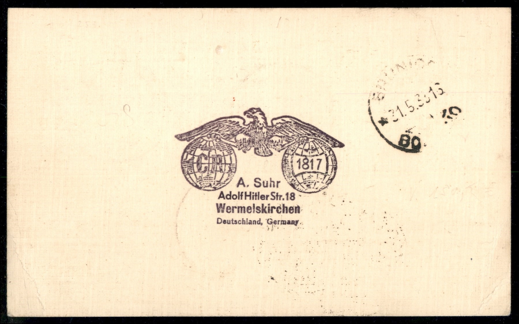 GERMANIA / Aerogrammi