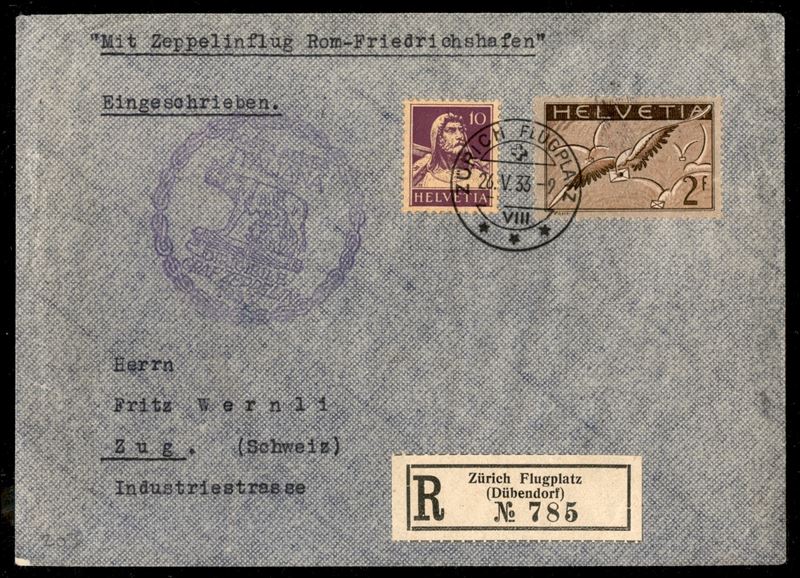 SVIZZERA / Aerogrammi
