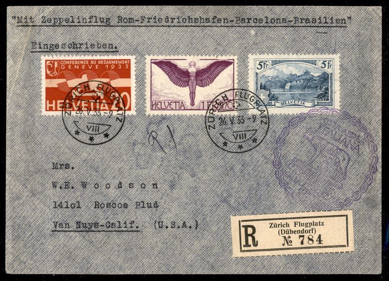 SVIZZERA / Aerogrammi