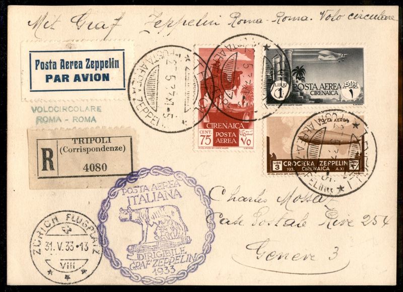 Italia / Colonie / Cirenaica / Aerogrammi