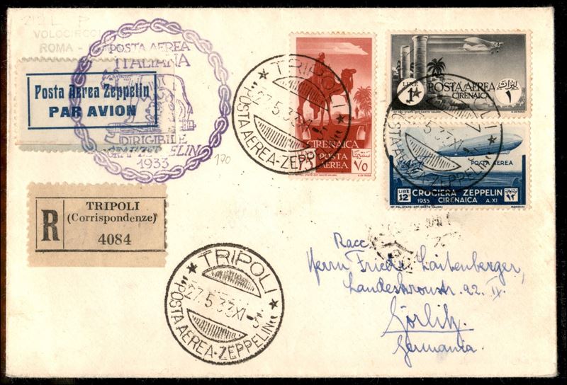Italia / Colonie / Cirenaica / Aerogrammi