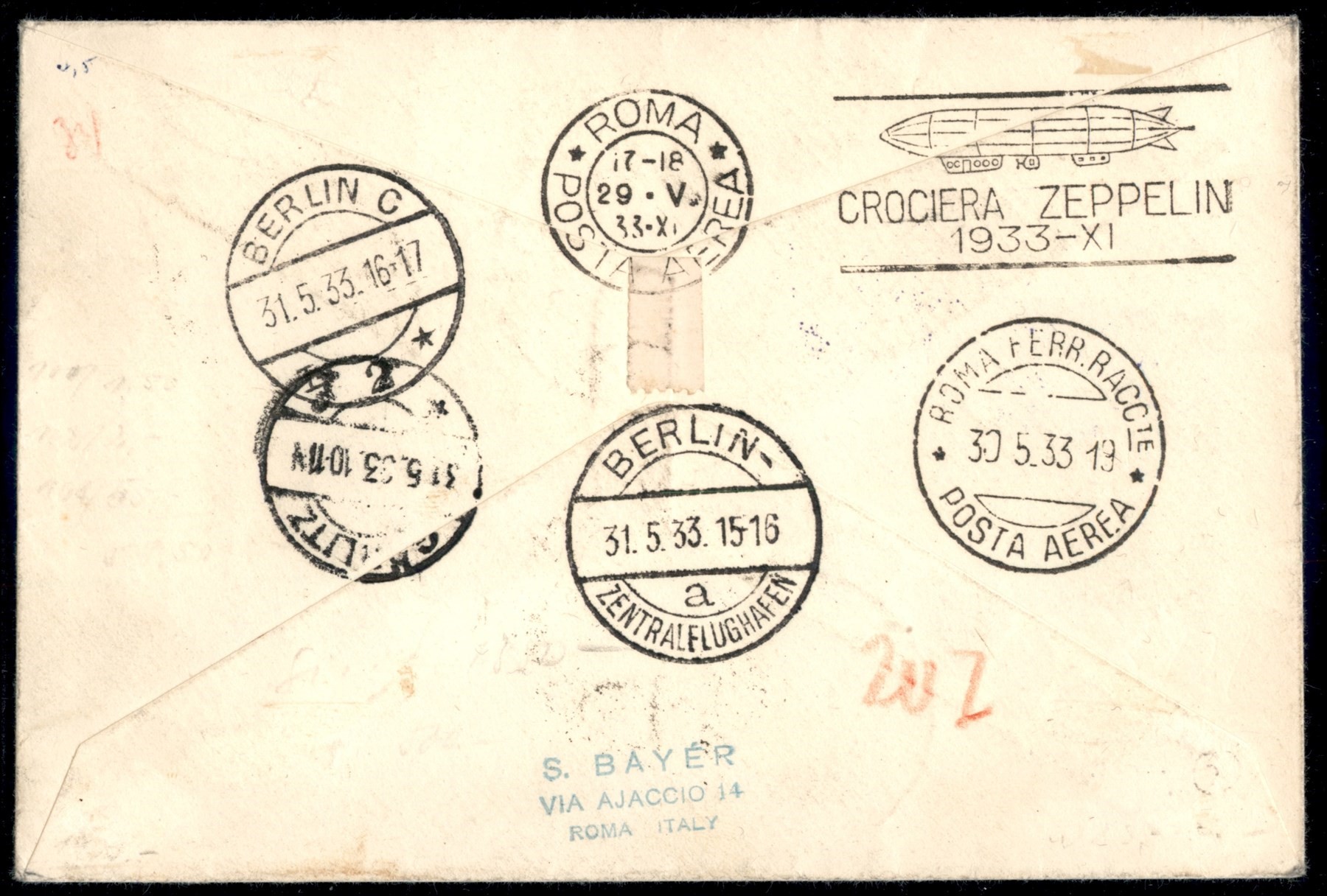 Italia / Colonie / Cirenaica / Aerogrammi