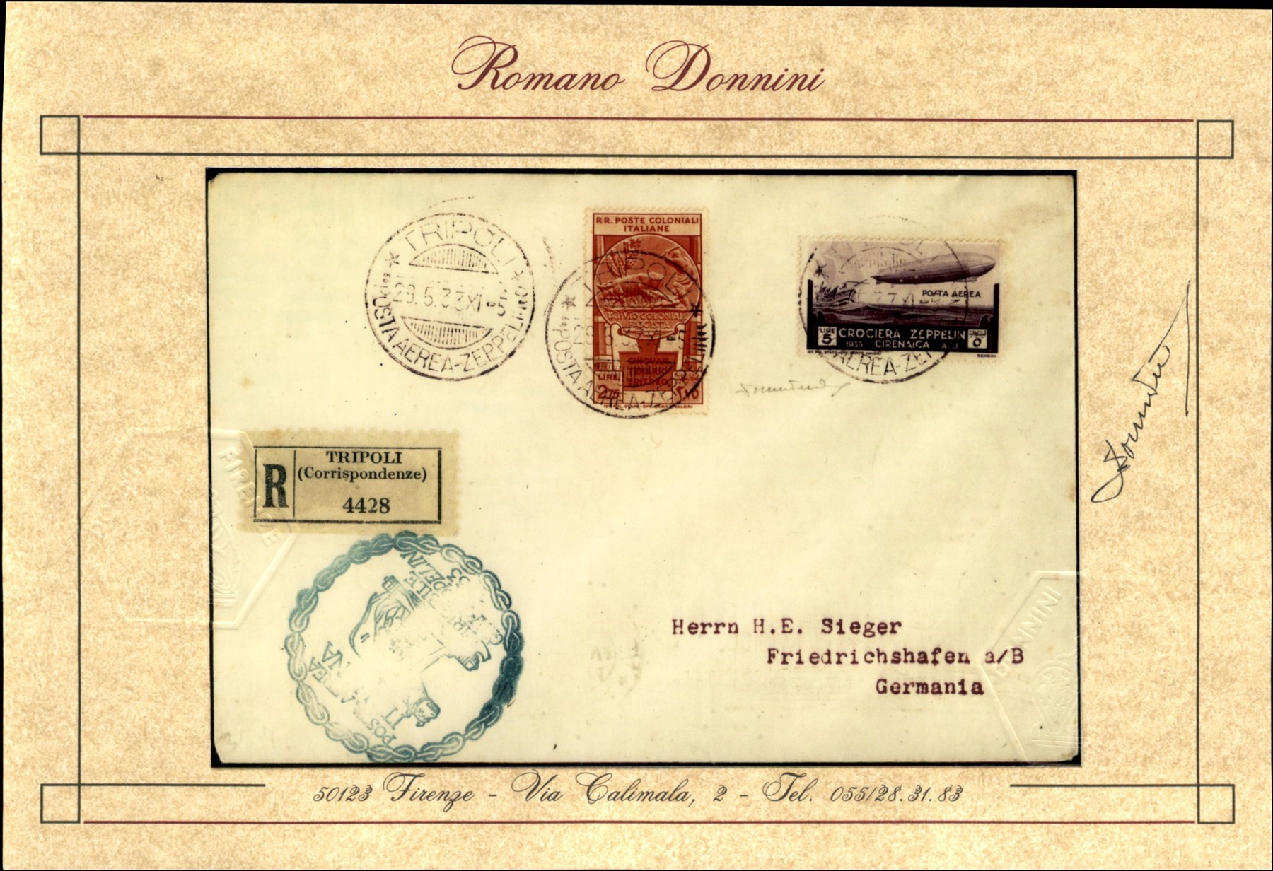 Italia / Colonie / Cirenaica / Aerogrammi