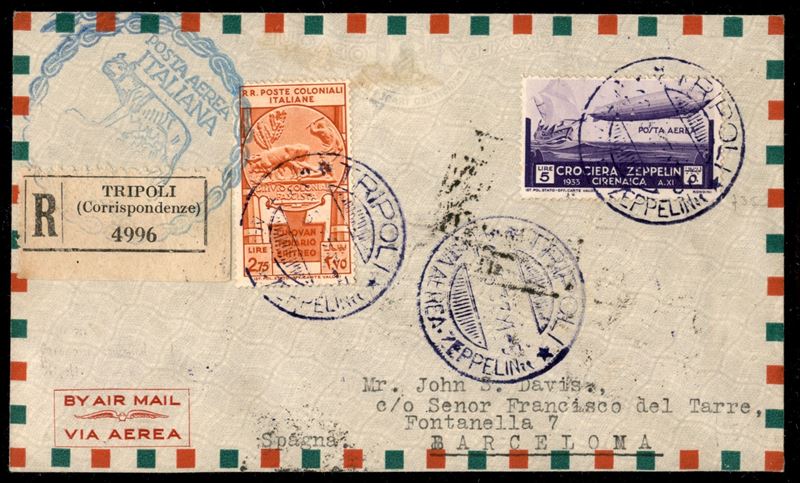 Italia / Colonie / Cirenaica / Aerogrammi