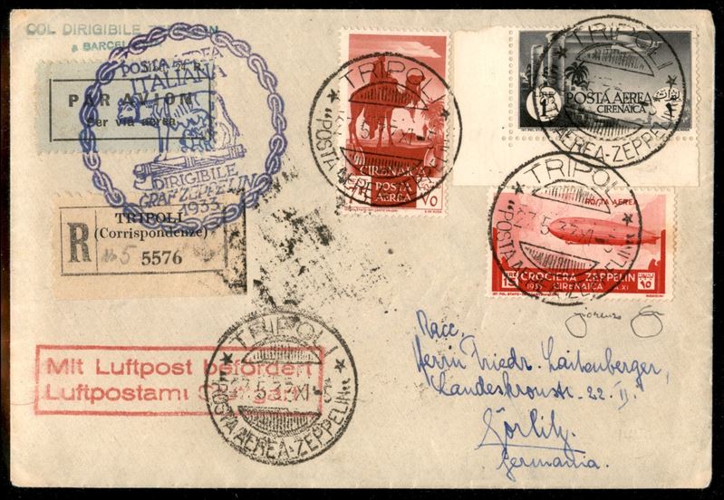 Italia / Colonie / Cirenaica / Aerogrammi