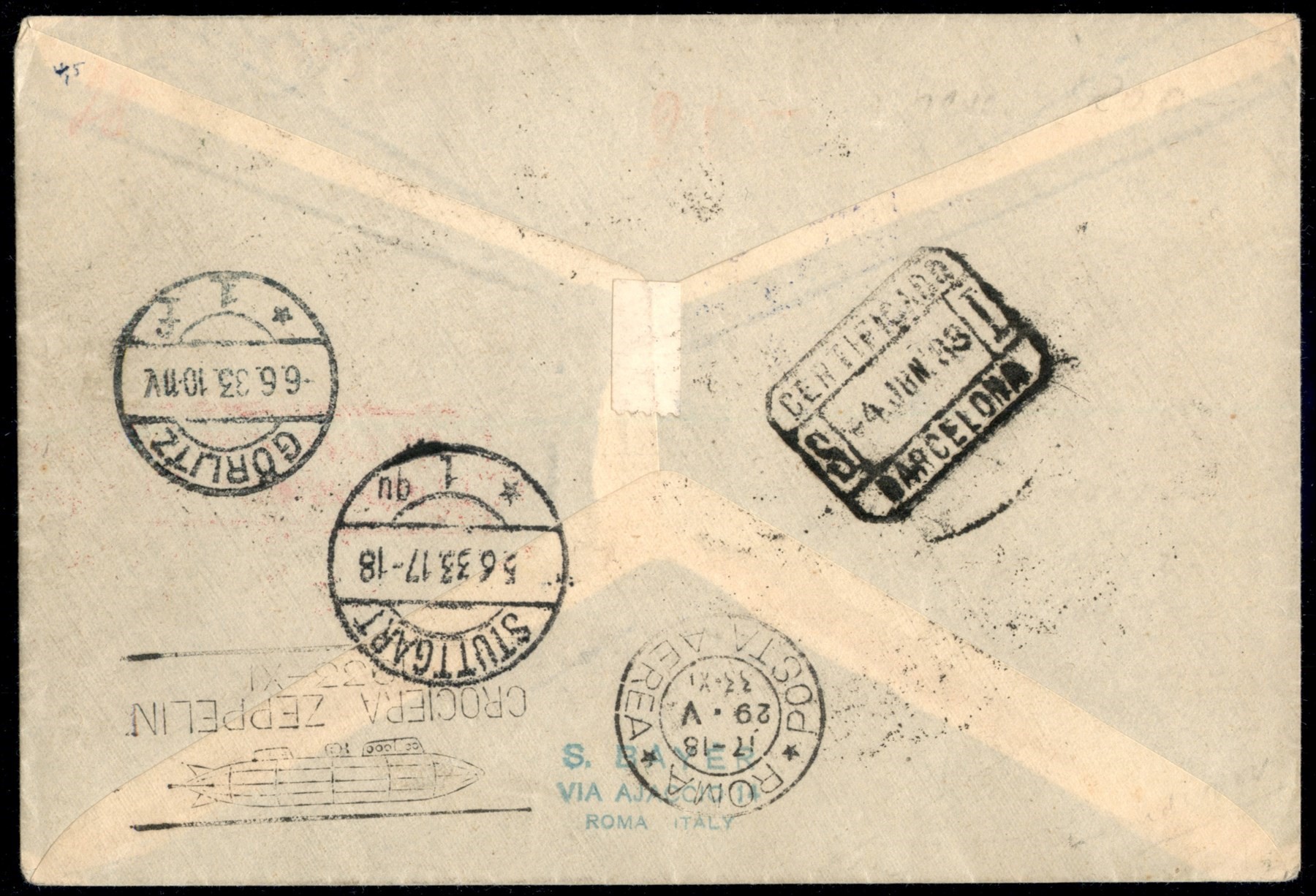 Italia / Colonie / Cirenaica / Aerogrammi