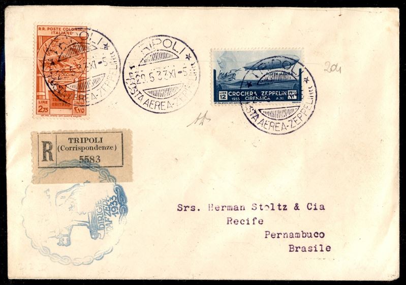 Italia / Colonie / Cirenaica / Aerogrammi