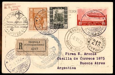 Italia / Colonie / Cirenaica / Aerogrammi