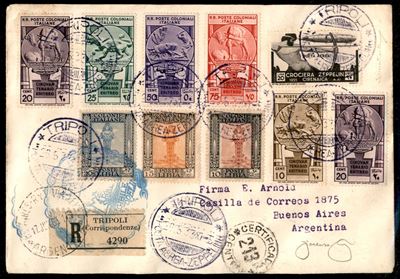 Italia / Colonie / Cirenaica / Aerogrammi