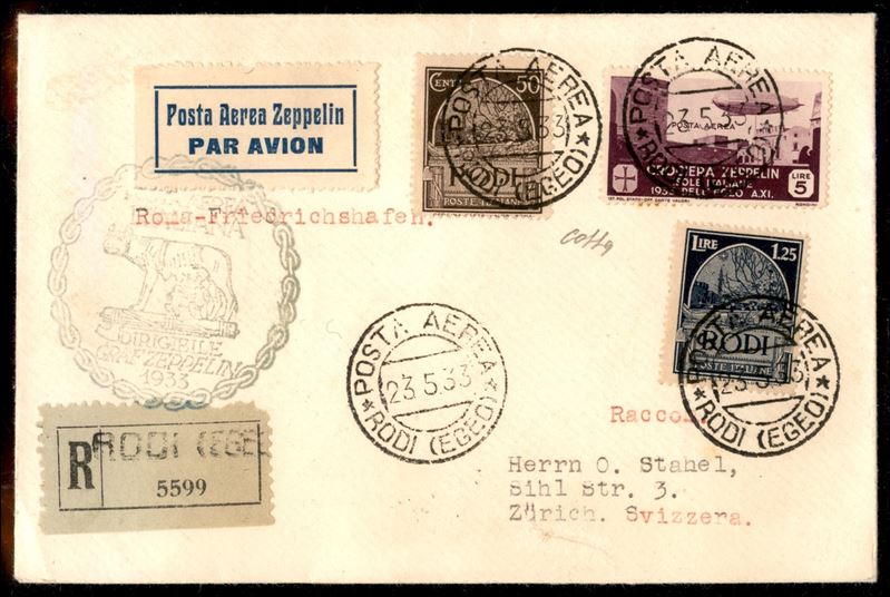 Italia / Colonie / Egeo / Aerogrammi