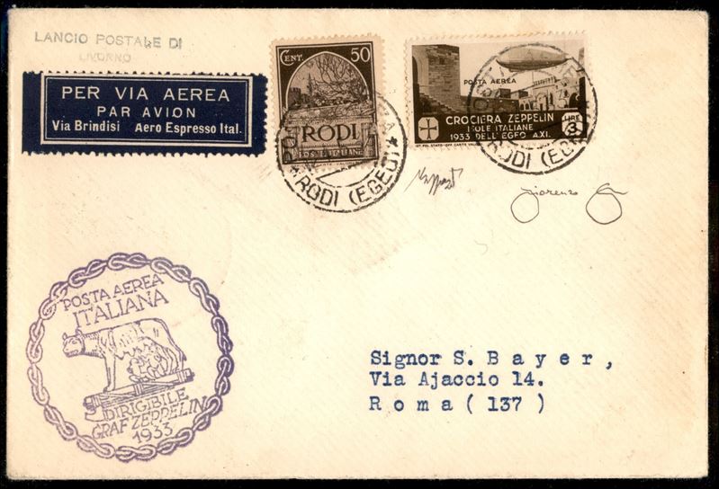 Italia / Colonie / Egeo / Aerogrammi