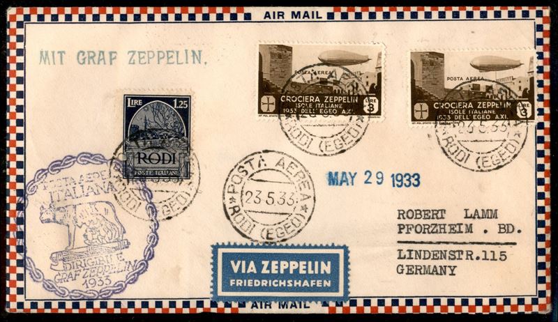 Italia / Colonie / Egeo / Aerogrammi
