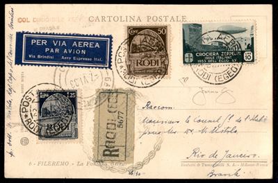 Italia / Colonie / Egeo / Aerogrammi