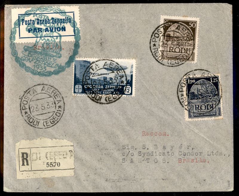 Italia / Colonie / Egeo / Aerogrammi