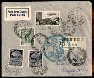 Italia / Colonie / Egeo / Aerogrammi