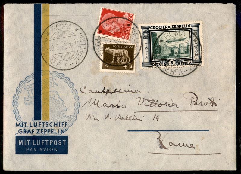 Italia / Regno / Vittorio Emanuele III / Aerogrammi