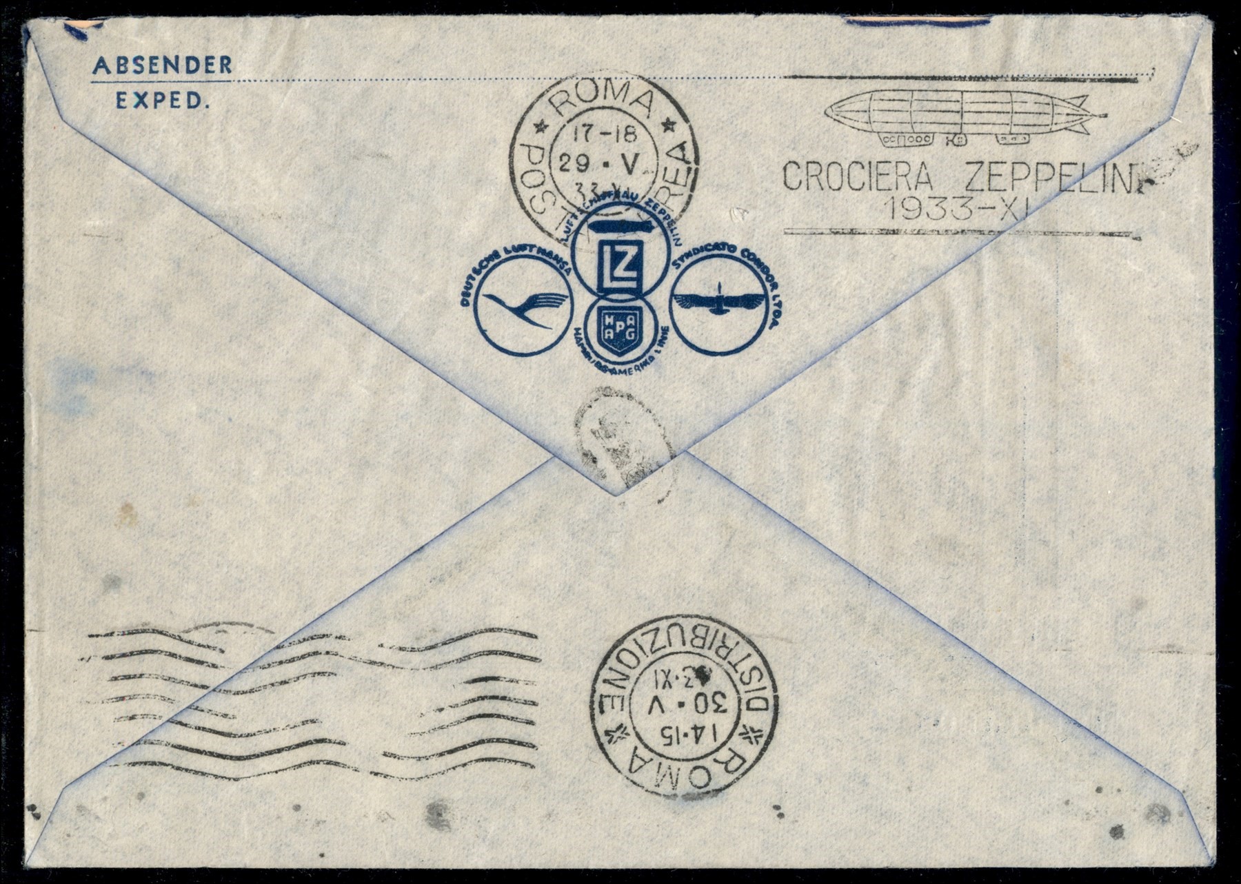 Italia / Regno / Vittorio Emanuele III / Aerogrammi