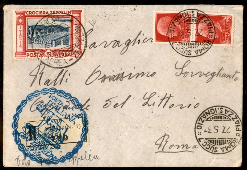 Italia / Regno / Vittorio Emanuele III / Aerogrammi