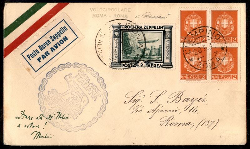 Italia / Regno / Vittorio Emanuele III / Aerogrammi