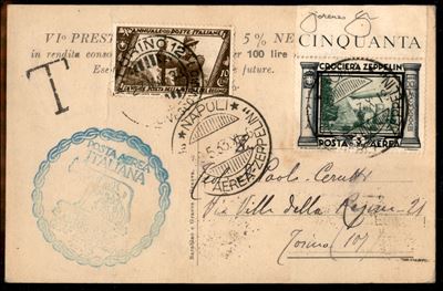 Italia / Repubblica / Vittorio Emanuele III / Aerogrammi