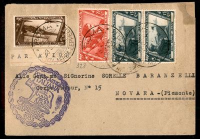 Italia / Regno / Vittorio Emanuele III / Aerogrammi