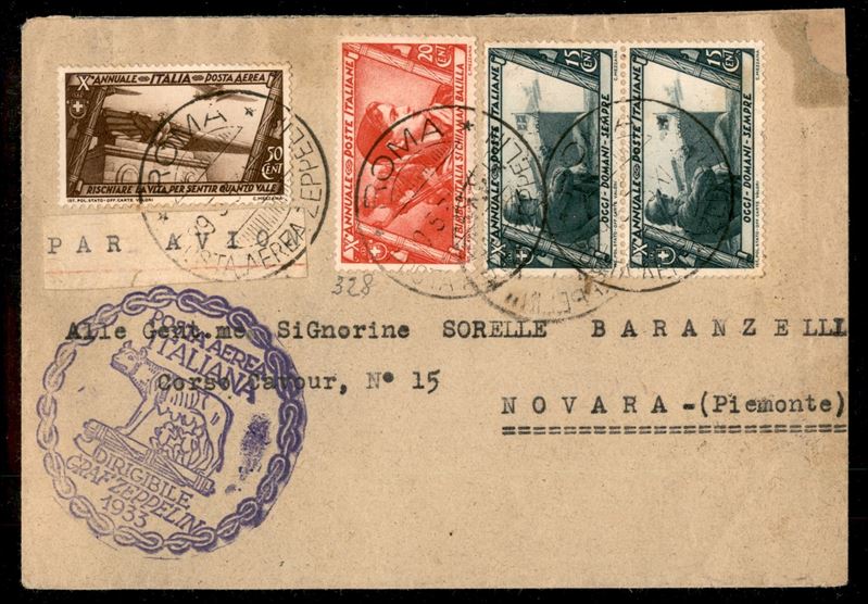 Italia / Regno / Vittorio Emanuele III / Aerogrammi
