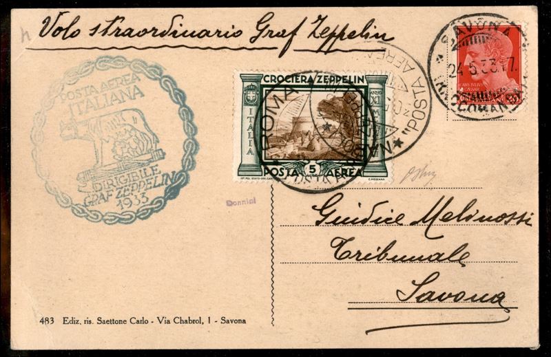 Italia / Regno / Vittorio Emanuele III / Aerogrammi