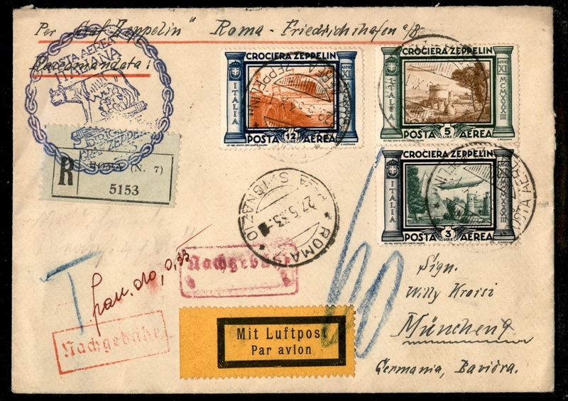 Italia / Regno / Vittorio Emanuele III / Aerogrammi