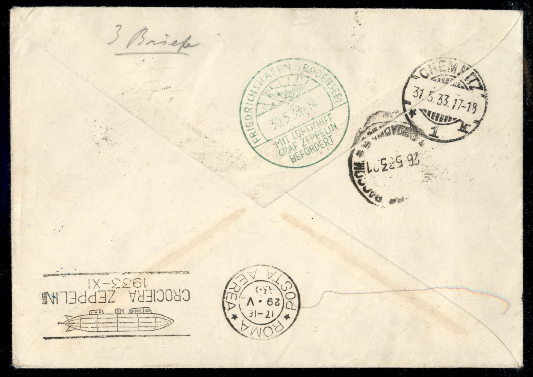 Italia / Regno / Vittorio Emanuele III / Aerogrammi