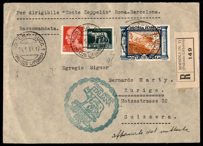Italia / Regno / Vittorio Emanuele III / Aerogrammi