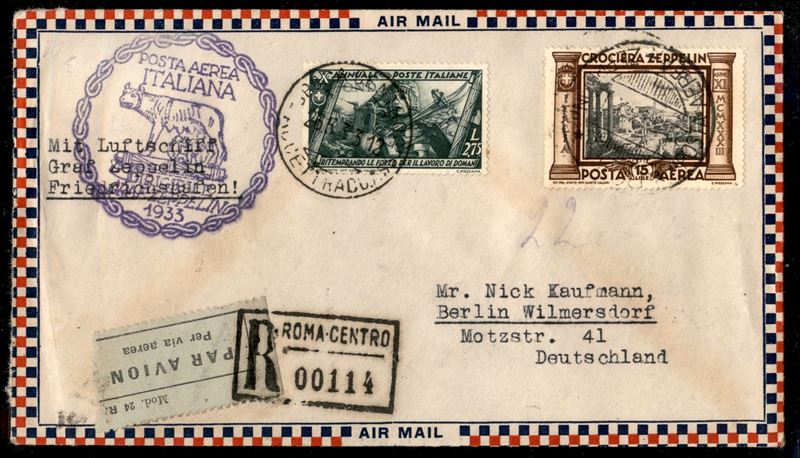 Italia / Regno / Vittorio Emanuele III / Aerogrammi